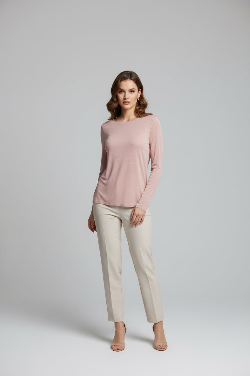 Long-sleeve T-shirt.