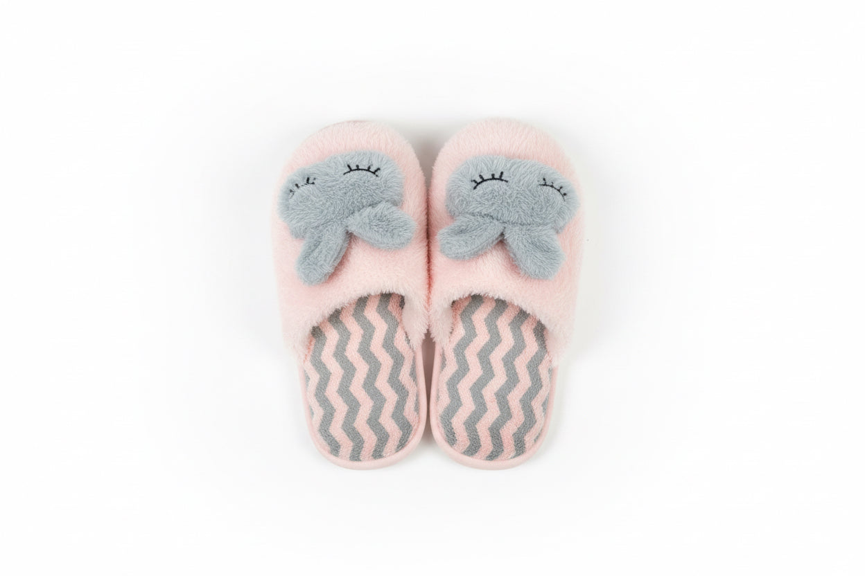 Pink Rabbit De Fonseca House Slippers