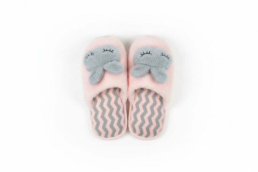 Pink Rabbit De Fonseca House Slippers