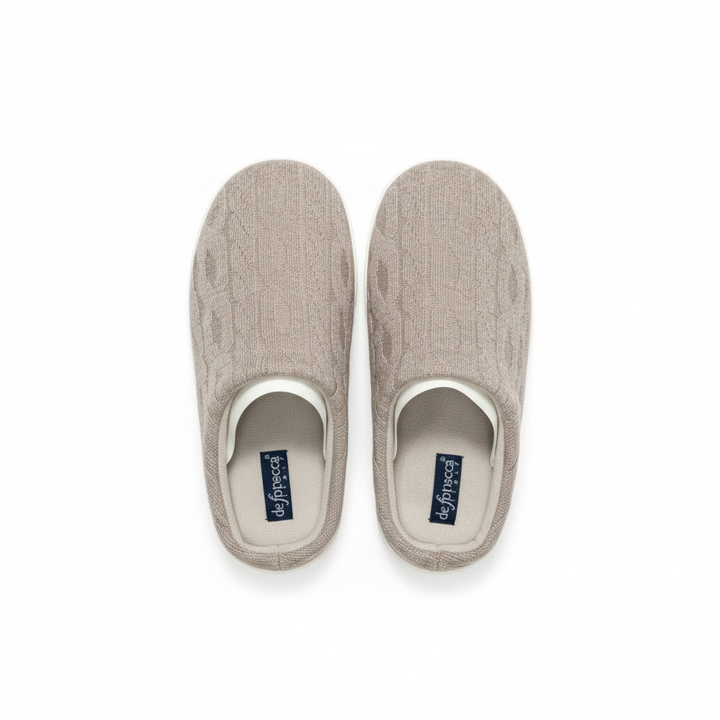 Beige De Fonseca House Slippers