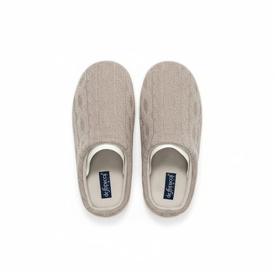 Beige De Fonseca House Slippers