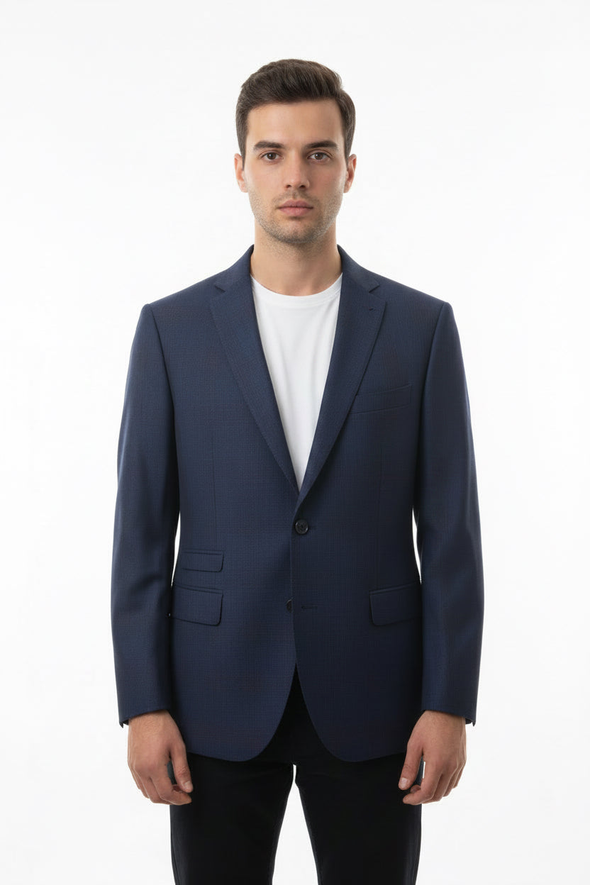 Men’s Blue Suit Jacket