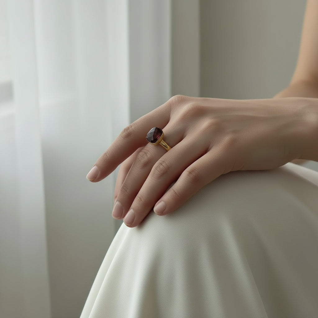 Ring purple
