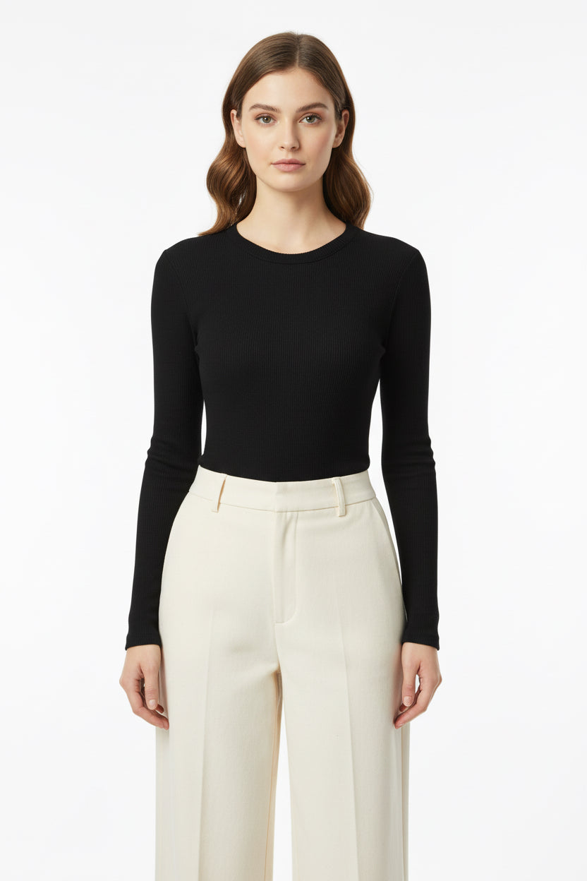 Long-sleeve T-shirt.