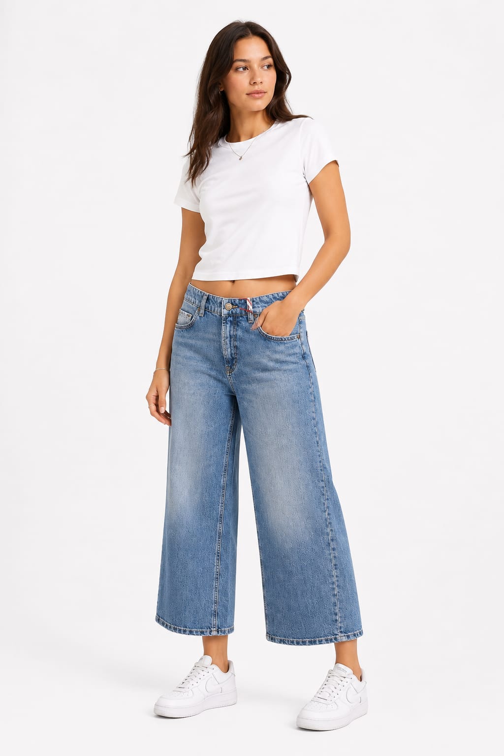 Vintage Blue Wide Jeans