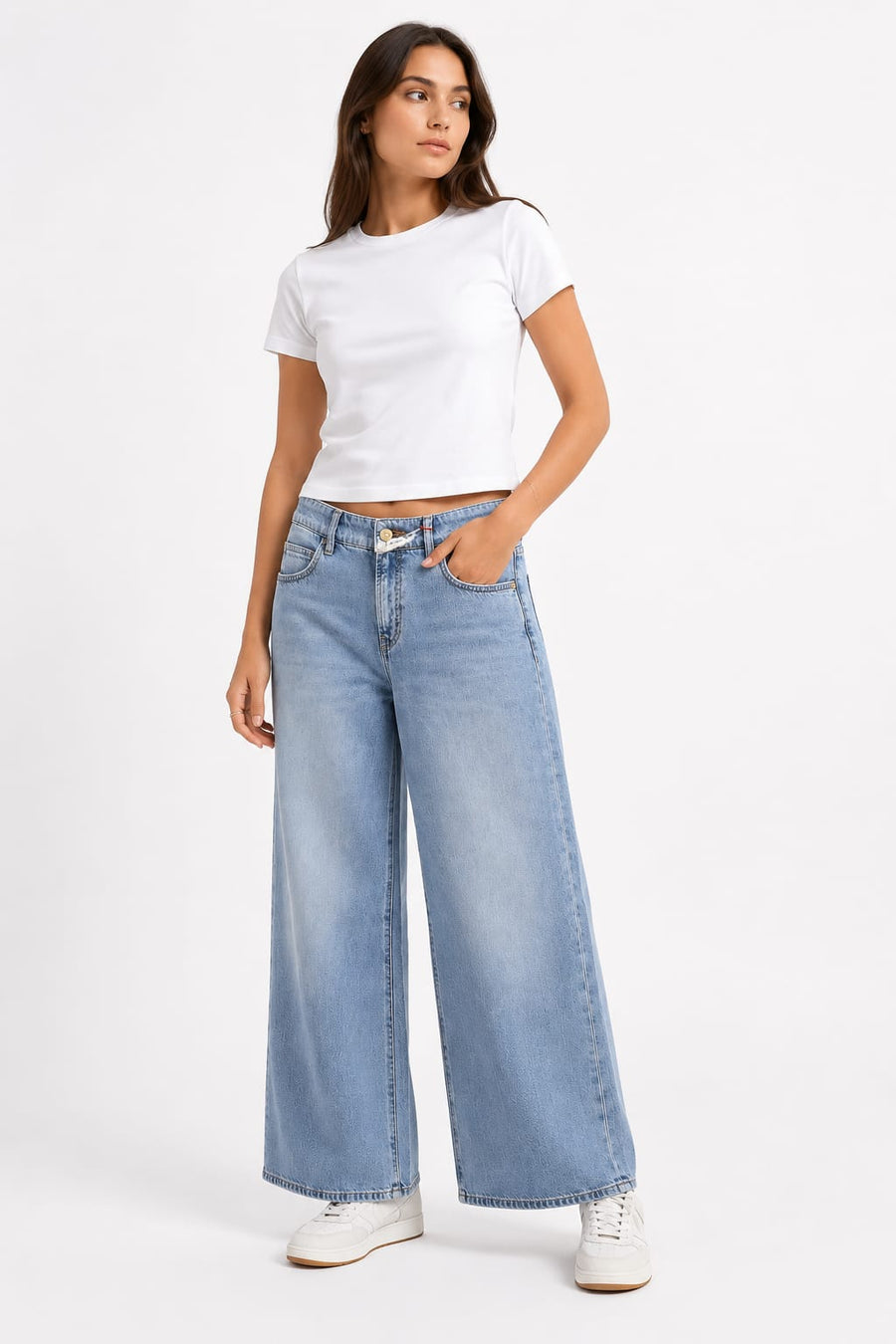 Leopard Wash Jeans