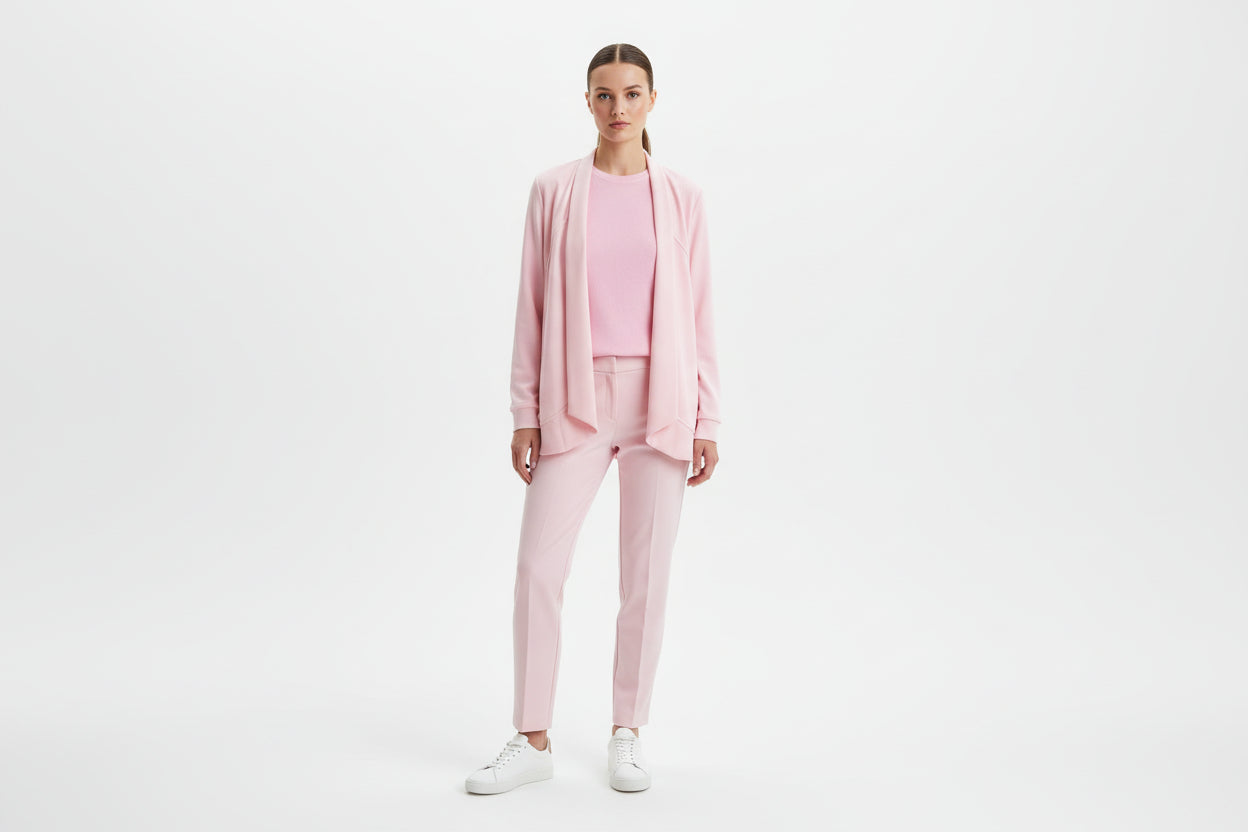 Sweatshirt style cadigan