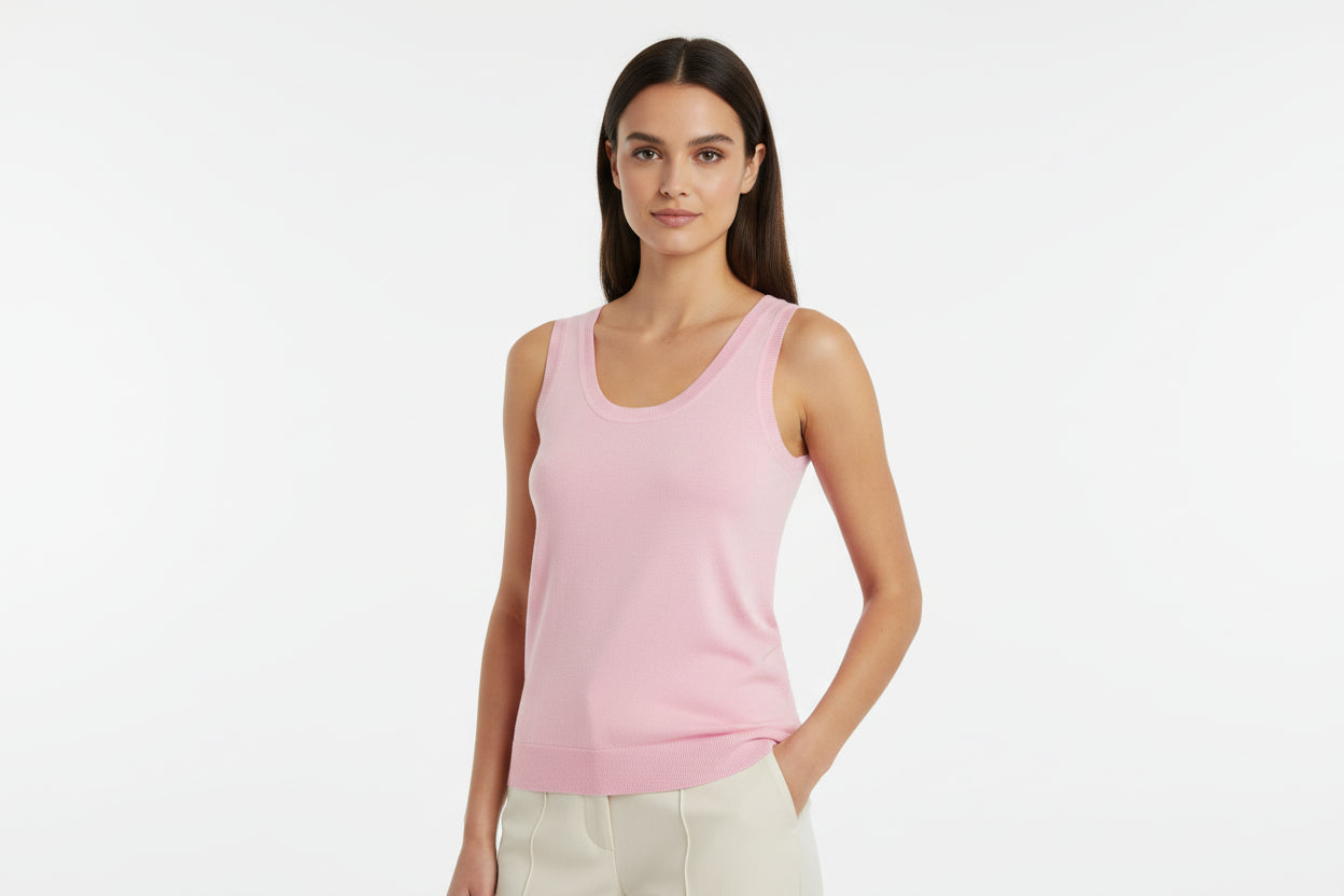 Tank top – a soft and comfortable choice.