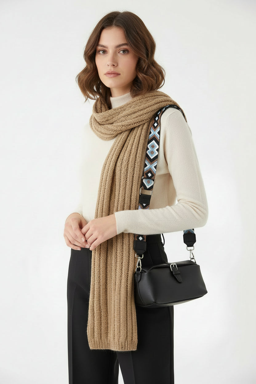 Crocheted scarf