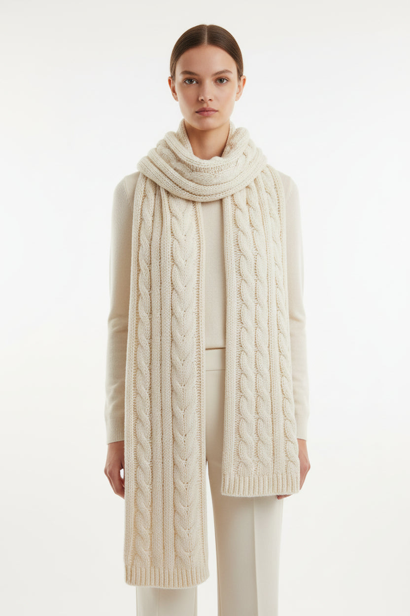 Crocheted scarf